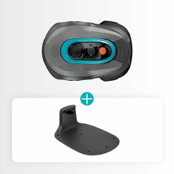 Gardena smart SILENO sense 400 Mähroboter, ohne Begrenzungskabel, AI-Vision, LONA™ AI, Trim-to-Edge