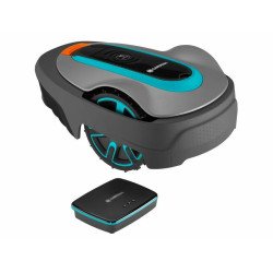 Gardena smart SILENO city 400 Set Mähroboter, LONA™ AI, CorridorCut, inkl. Gateway, leise 57dB
