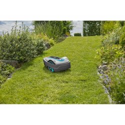 Gardena smart SILENO city 400 Set Mähroboter, LONA™ AI, CorridorCut, inkl. Gateway, leise 57dB