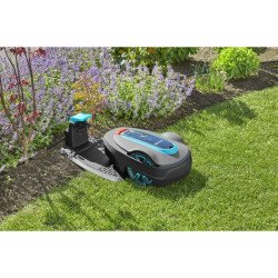 Gardena smart SILENO city 400 Set Mähroboter, LONA™ AI, CorridorCut, inkl. Gateway, leise 57dB