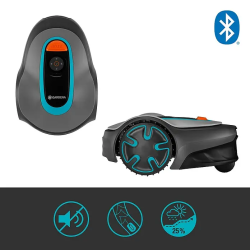 Gardena SILENO minimo 250 Mähroboter, bis 250 m², Bluetooth App, Frostsensor, leise 57dB, IPX5