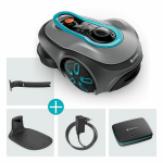 Gardena smart SILENO free 600 Mähroboter Set, kabellos ohne Begrenzungskabel, LONA™ AI, Doppel-Mähwerk, inkl. Gateway