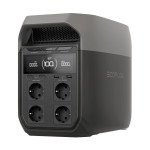 EcoFlow DELTA 3 Tragbare Powerstation, 1024 Wh LiFePO4 Akku, 1800W AC-Ausgang, 56 Min Schnellladung, IP65