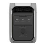 EcoFlow DELTA 3 Plus Tragbare Powerstation, 1024 Wh LiFePO4 Akku, 1800W AC-Ausgang, 1000W Solar-Eingang, IP65