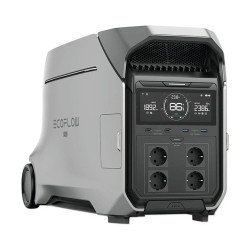 EcoFlow DELTA Pro 3 Tragbare Powerstation, 4096 Wh LiFePO4 Akku, 4000W AC-Ausgang, erweiterbar auf 12 kWh