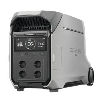 EcoFlow DELTA Pro 3 Tragbare Powerstation, 4096 Wh LiFePO4 Akku, 4000W AC-Ausgang, erweiterbar auf 12 kWh