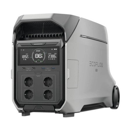 EcoFlow DELTA Pro 3 Tragbare Powerstation, 4096 Wh LiFePO4 Akku, 4000W AC-Ausgang, erweiterbar auf 12 kWh