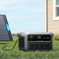 Anker SOLIX C2000 Gen 2 Tragbare Powerstation, 2048 Wh LiFePO4 Akku, 2400W AC-Ausgang, 58 Min Schnellladung