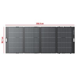 EcoFlow 400W Lightweight Solarpanel, faltbares bifaziales TOPCon Solarmodul, IP67, XT60