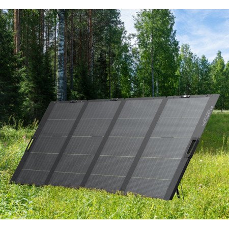 EcoFlow 400W Lightweight Solarpanel, faltbares bifaziales TOPCon Solarmodul, IP67, XT60