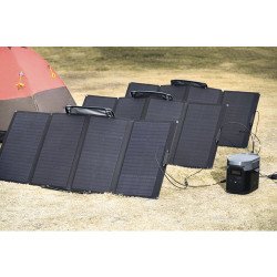 EcoFlow NextGen 160W Tragbares Solarpanel, faltbares TOPCon Solarmodul, IP68, MC4