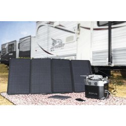EcoFlow NextGen 160W Tragbares Solarpanel, faltbares TOPCon Solarmodul, IP68, MC4