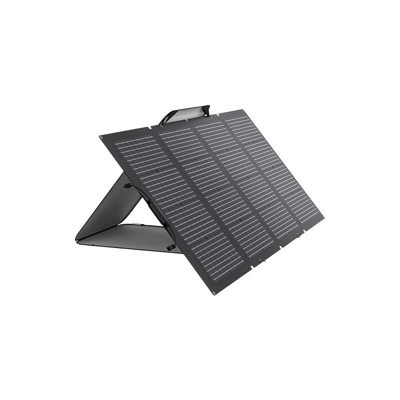 EcoFlow 220W Bifaziales Solarpanel, tragbares faltbares Solarmodul, IP68 wasserdicht, MC4