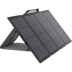 EcoFlow 220W Bifaziales Solarpanel, tragbares faltbares Solarmodul, IP68 wasserdicht, MC4
