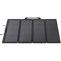 EcoFlow 220W Bifaziales Solarpanel, tragbares faltbares Solarmodul, IP68 wasserdicht, MC4