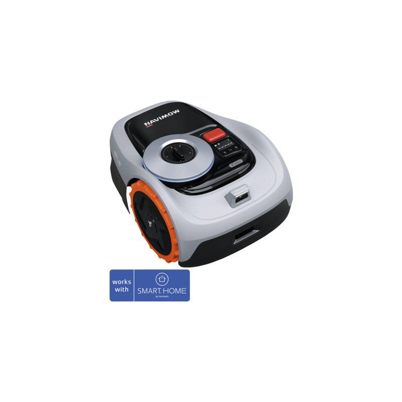 Segway Navimow i105E Mähroboter, für bis zu 500 m², kabellos, EFLS 2.0 Vision, GPS-RTK, App