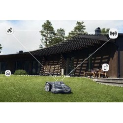 Husqvarna Automower 430X NERA Mähroboter, für bis zu 3200 m², kabellos, Radar-Objektvermeidung, 50% Steigung, App