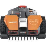 WORX Landroid Vision M600 Mähroboter, für bis zu 600 m², kabellos, Vision AI-Kamera, Cut-to-Edge, PowerShare