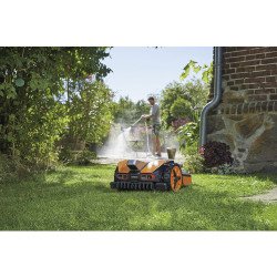 WORX Landroid Vision M600 Mähroboter, für bis zu 600 m², kabellos, Vision AI-Kamera, Cut-to-Edge, PowerShare
