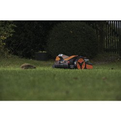 WORX Landroid Vision M600 Mähroboter, für bis zu 600 m², kabellos, Vision AI-Kamera, Cut-to-Edge, PowerShare