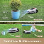 Dreame Roboticmower A1 Pro Mähroboter, für bis zu 2000 m², kabellos, OmniSense™ 3D LiDAR, IPX6