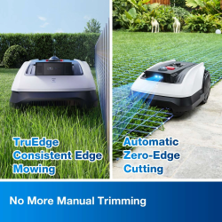 ECOVACS GOAT O500 Panorama Mähroboter, kabellos ohne Begrenzungskabel & Baken, LELS™ LiDAR, IPX6